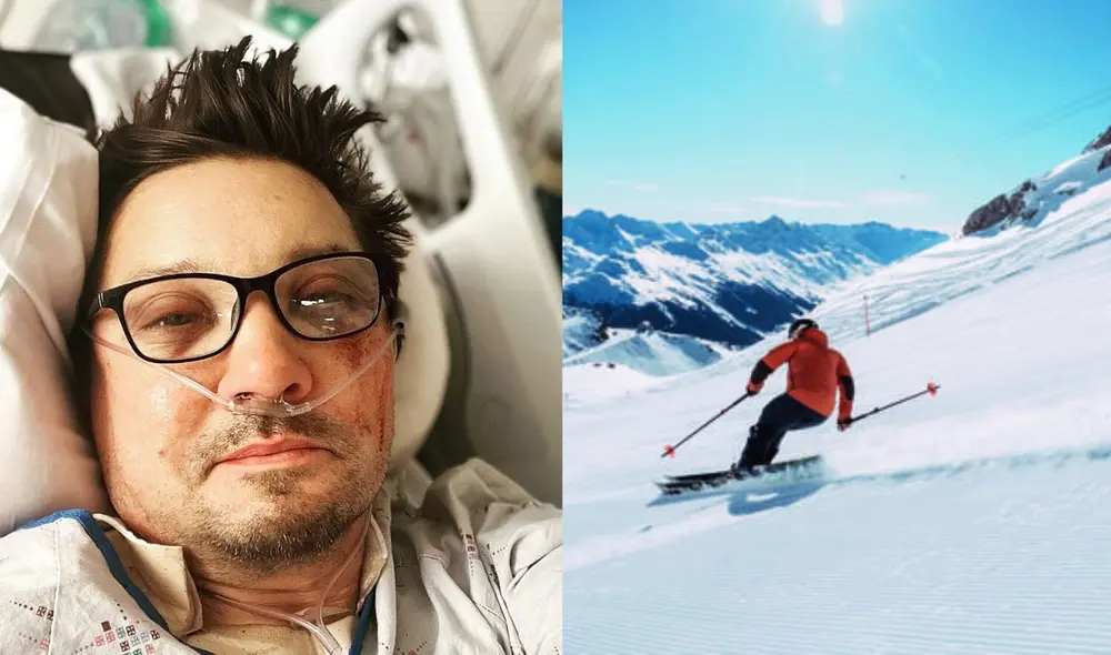 Son muchos los famosos que han sufrido trágicos accidentes en la nieve. Conoce aquí de quiénes se trata. Foto: Composición La República/Jeremy Renner/Snow Glow 101/Instagram