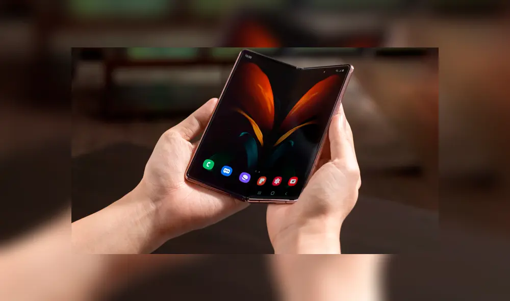 Diferencia entre el Galaxy Z Fold 2 y su predecesor. Foto: Samsung.