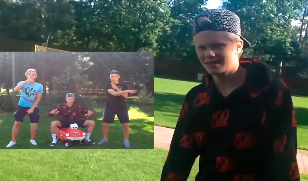 Erling Haaland y su pasado desconocido como rapero. Erling Haaland y su pasado desconocido como rapero.