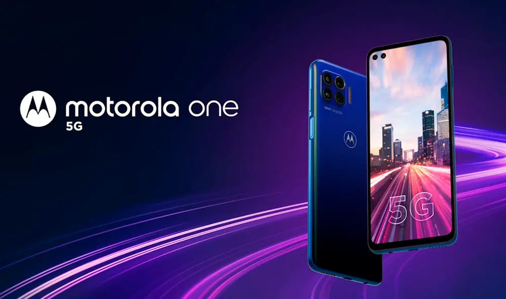 Lanzamiento oficial del nuevo Motorola One 5G. | Foto: Motorola