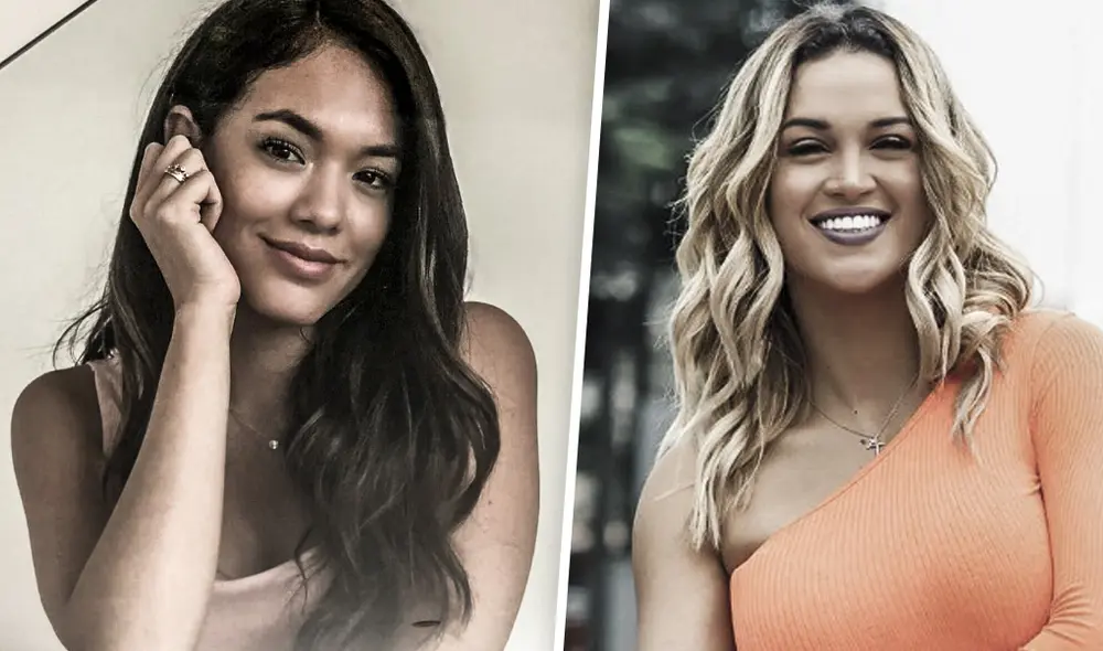 Jazmín Pinedo y Angie Arizaga Jazmín Pinedo y Angie Arizaga