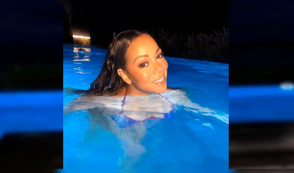 Instagram: Mariah Carey presume sus curvas en bikini como nunca antes