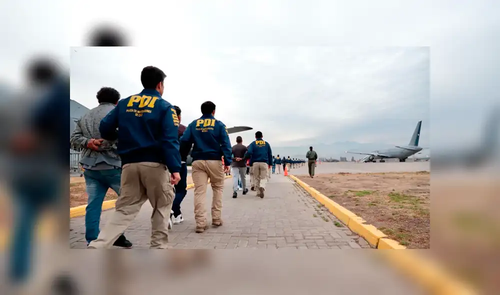 Chile: gobierno expulsa a inmigrantes peruanos por diversos delitos 