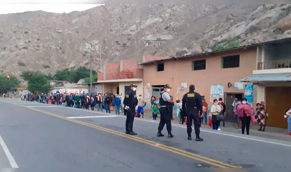 Cajamarquinos retornan a su tierra Cajamarquinos retornan a su tierra