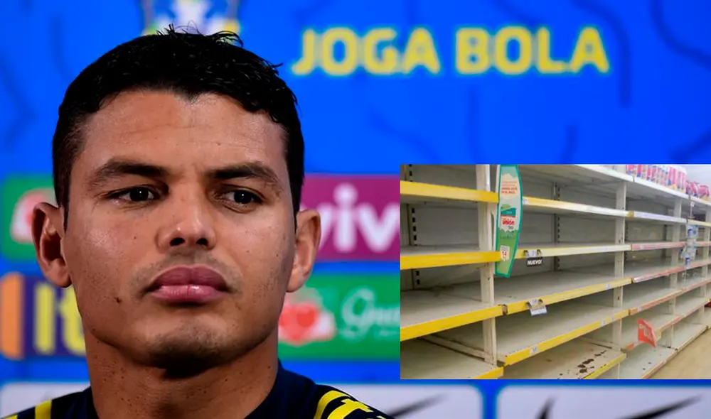 Thiago Silva pasa el aislamiento en Brasil. Thiago Silva pasa el aislamiento en Brasil.