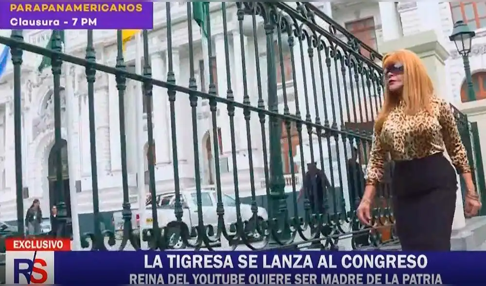 La Tigresa del Oriente anunció su candidatura al Congreso de la República. La Tigresa del Oriente anunció su candidatura al Congreso de la República.