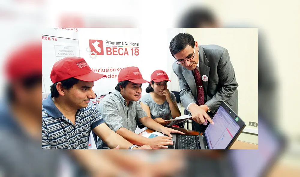 Apoyo. La Beca 18 financia los gastos de materiales, matrícula y manutención de alumnos.