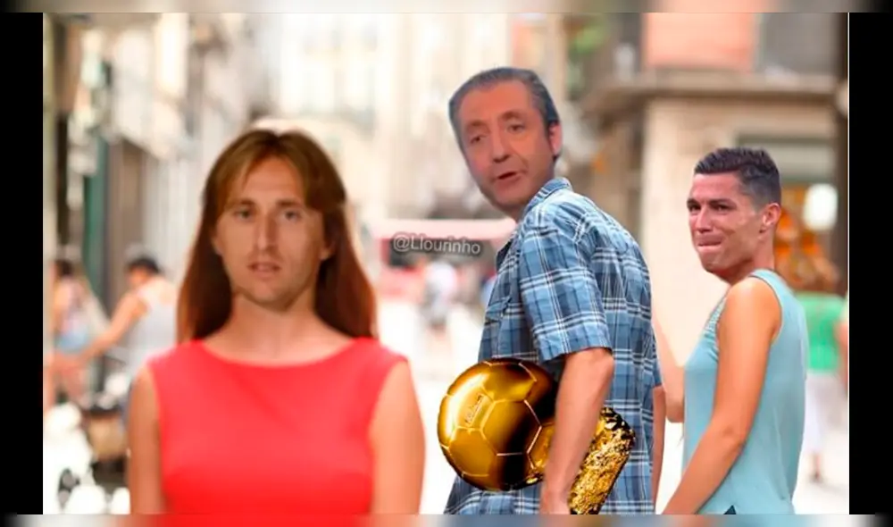 Modric ganó el Balón de Oro desplazando a Cristiano y Messi, y salieron los divertidos memes [FOTO]