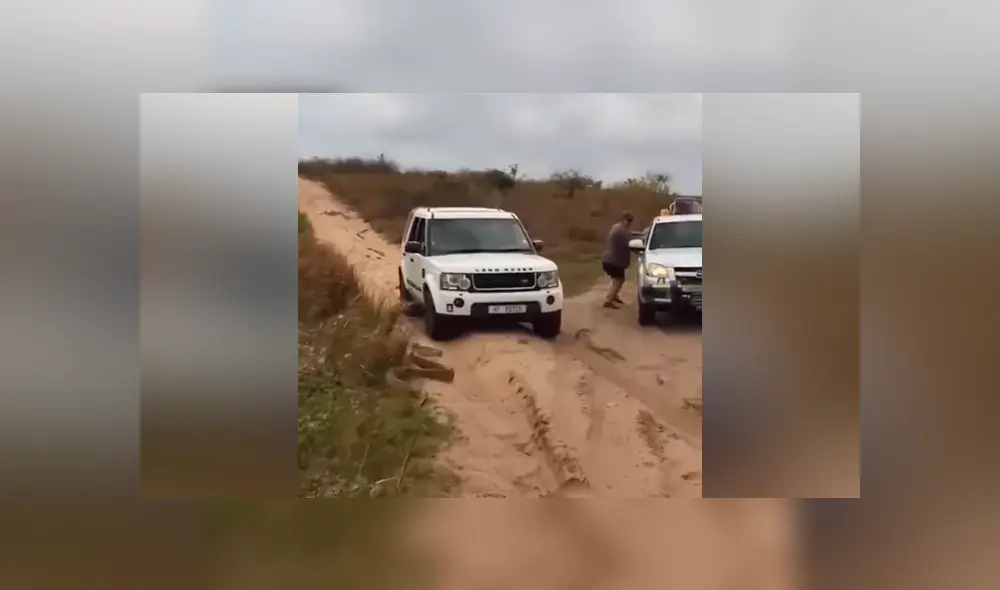 Los protagonistas del video viral de YouTube fueron acechados por una gigantesca criatura asesina. Los protagonistas del video viral de YouTube fueron acechados por una gigantesca criatura asesina.