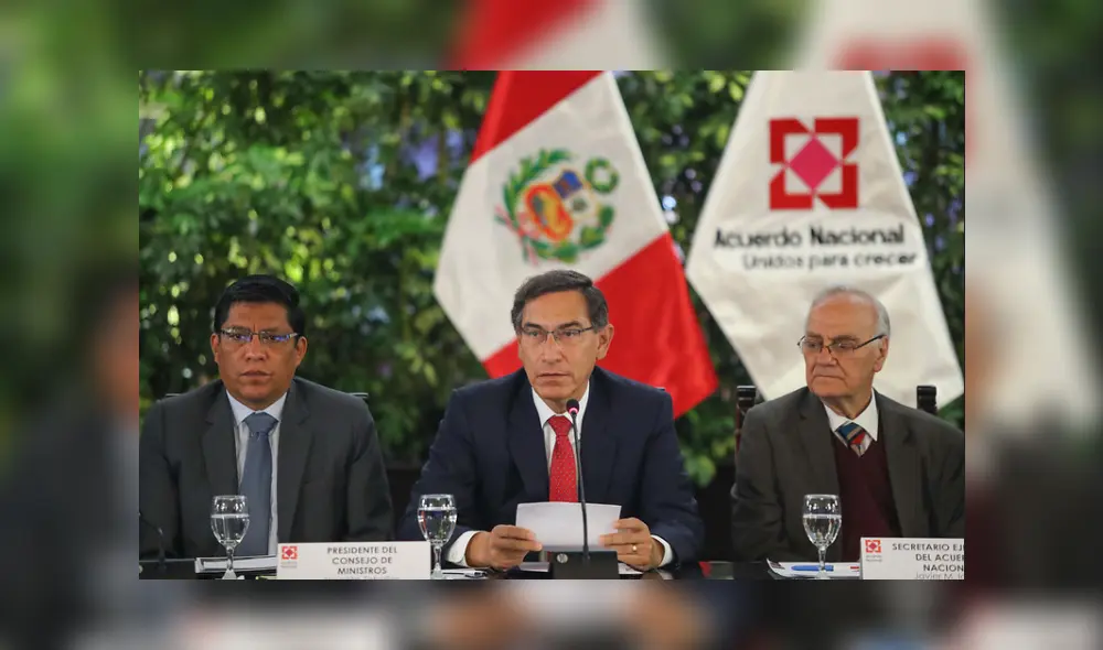 Acuerdo Nacional Foto: Presidencia Acuerdo Nacional Foto: Presidencia