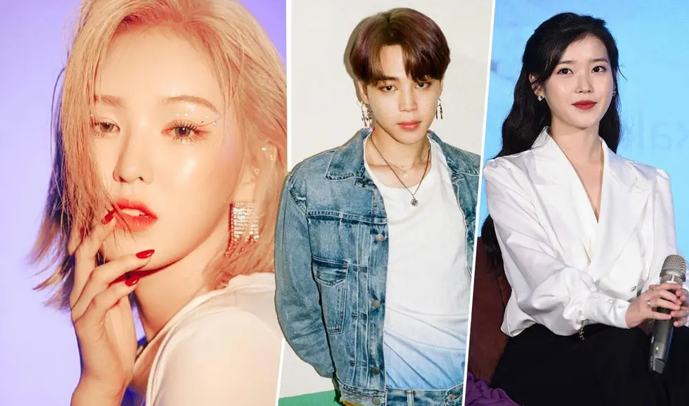 Wendy, Red Velvet, BTS, IU