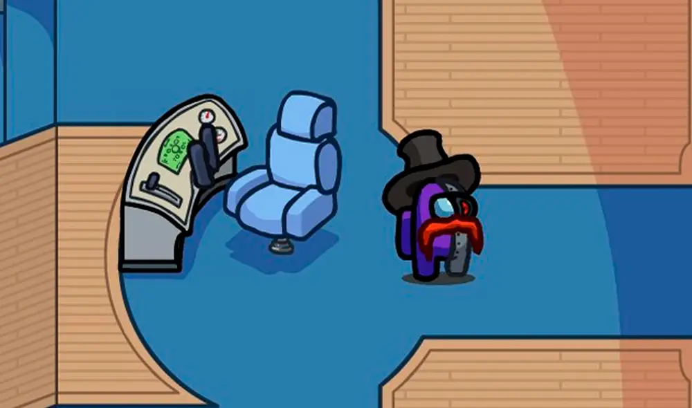 Así luciría el nuevo traje que llegaría a Among Us. Foto: Twitter