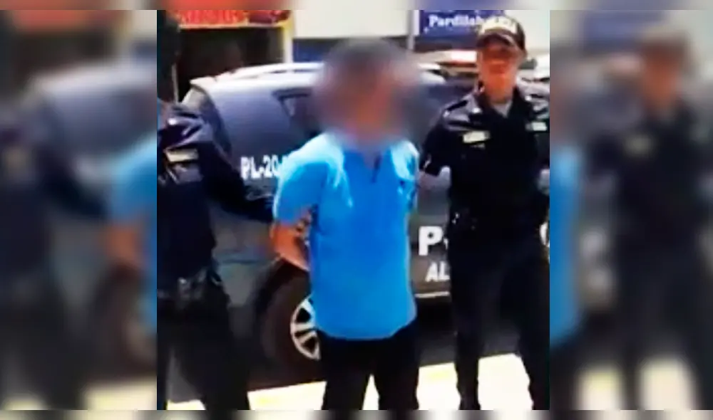 Abuso sexual. Sujeto permanece en la comisaría de Alto Trujillo.