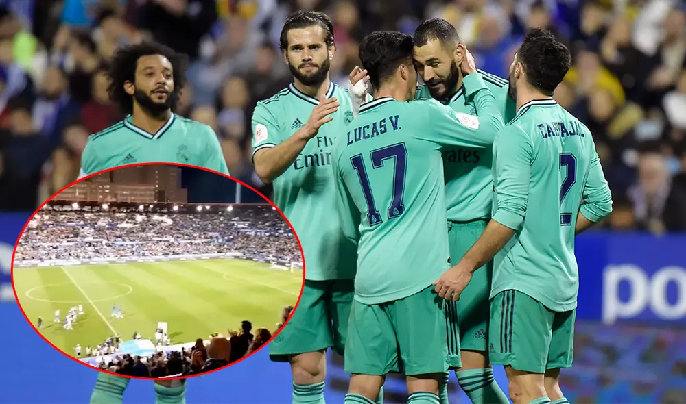 Real Madrid goleó 4-0 a Zaragoza. (Créditos: AFP) Real Madrid goleó 4-0 a Zaragoza. (Créditos: AFP)