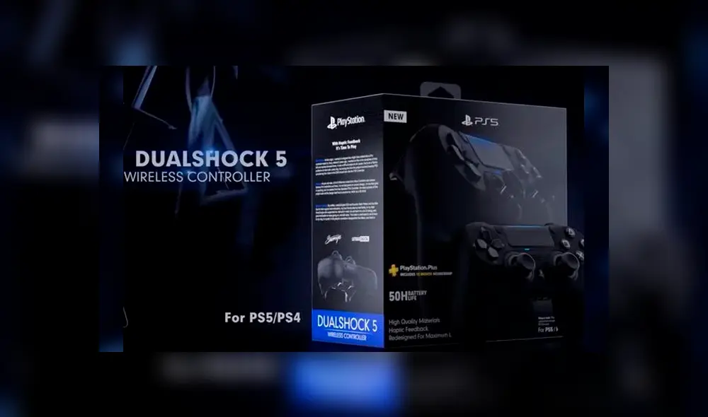 Mando DualShock 5 podría ser utilizado en PS5 y PS4. Foto: LetsGoDigital.