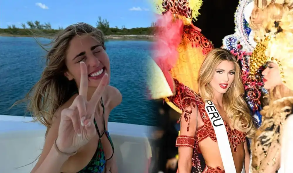 Alessia Rovegno disfruta de la playa después del Miss Universo 2022. Foto: Composición LR/Instagram Alessia Rovegno