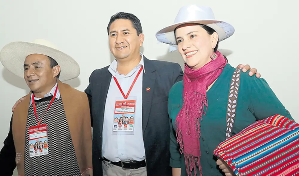 Juntos y revueltos. Gregorio Santos y Vladimir Cerrón (Foto: La República)