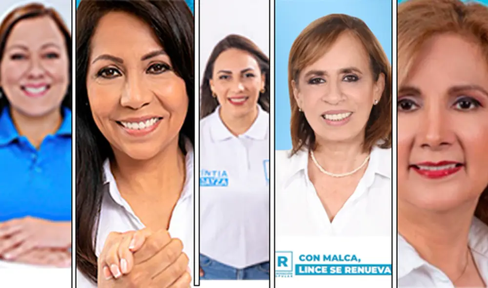 En Lima Metropolitana, cinco mujeres llegaron al sillón distrital en las Elecciones Regionales y Municipales 2022. Foto: composición LR