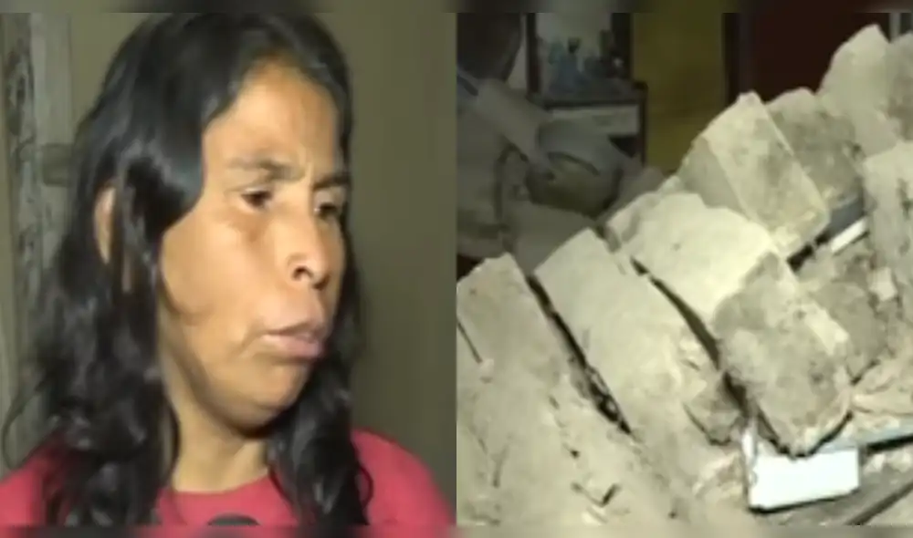 Cercado de Lima: familia no tiene donde dormir tras colapso de su casa de adobe [VIDEO]
