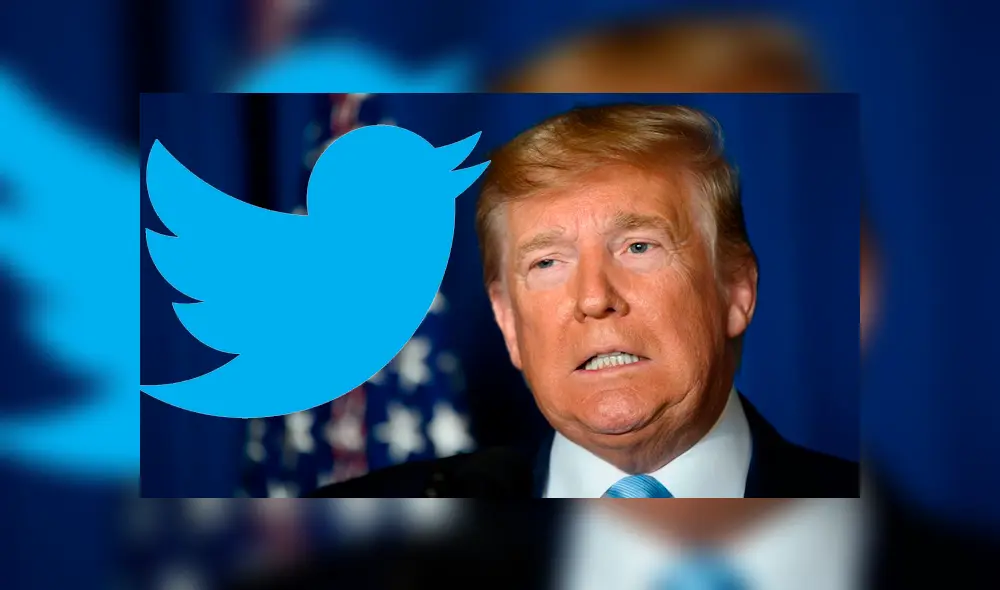 Donald Trump usa Twitter desde el 2009 y como presidente desde 2017 (Foto: composición)