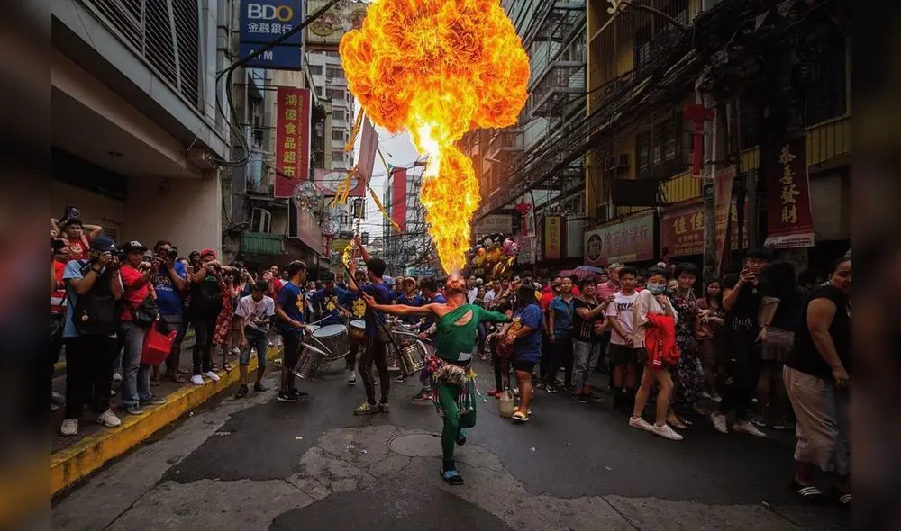 Festejos del Año Nuevo Chino en Manila. Foto: Jenrishose Festejos del Año Nuevo Chino en Manila. Foto: Jenrishose