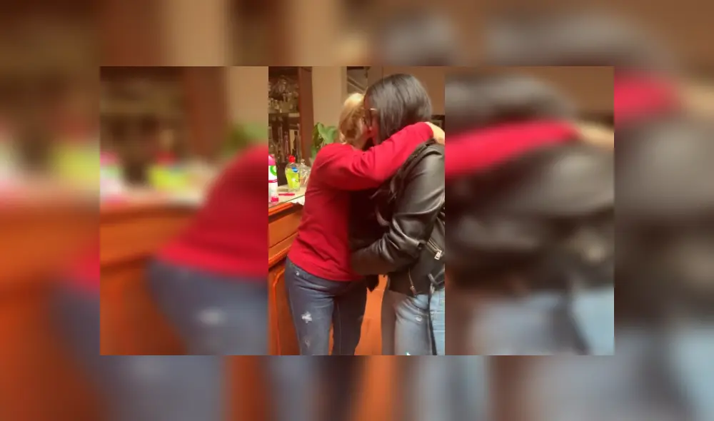 Desliza hacia la izquierda para ver más detalles de la emocionante reacción de este joven. (Foto: captura) Desliza hacia la izquierda para ver más detalles de la emocionante reacción de este joven. (Foto: captura)