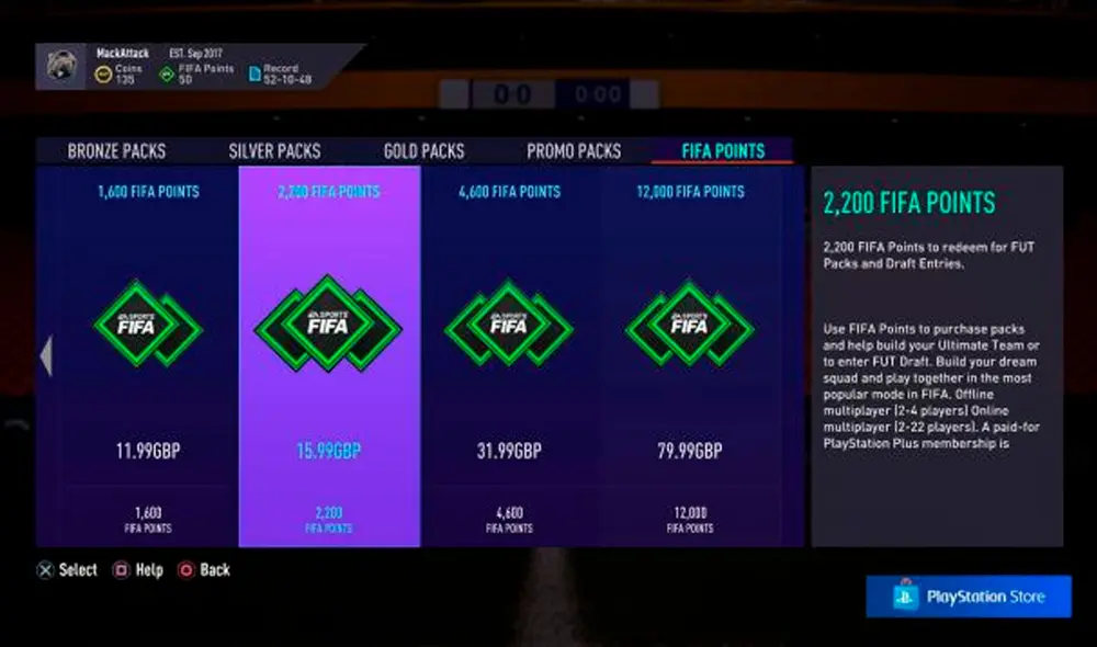 Algunos de los modos de juego dentro de la saga FIFA son muy criticados por las microtransacciones. Por ello, EA elaborará un mecanismo para saber cuánto gastamos en tiempo y dinero. Foto: as.com