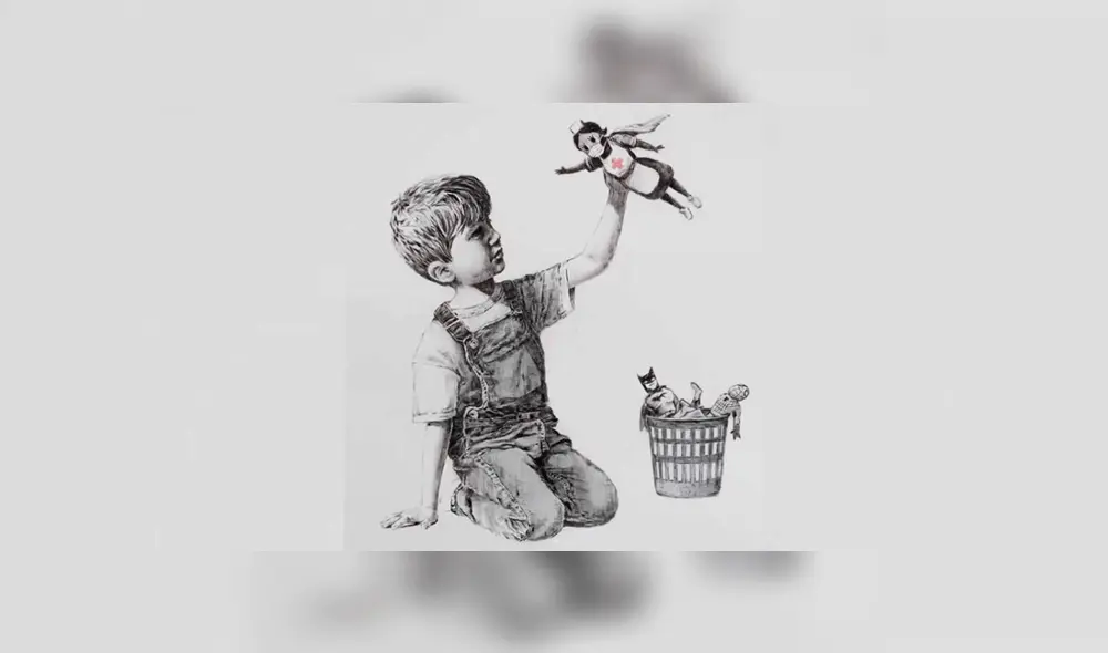 Las enfermeras son las nuevas heroínas frente al COVID-19. Instagram: Banksy.