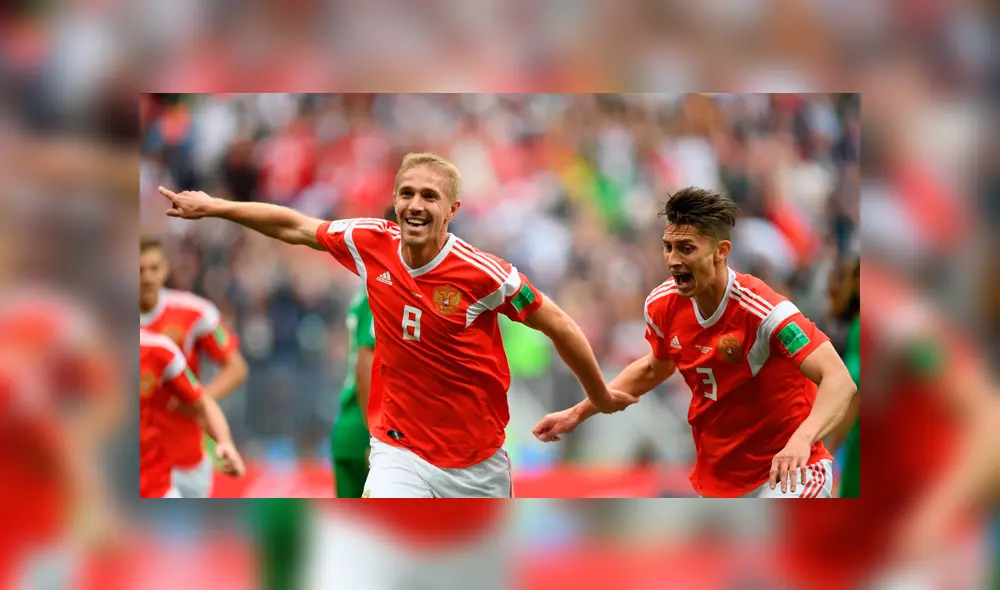 Rusia goleó 5-0 a Arabia Saudita en debut en el Mundial | Resumen y goles Rusia goleó 5-0 a Arabia Saudita en debut en el Mundial | Resumen y goles