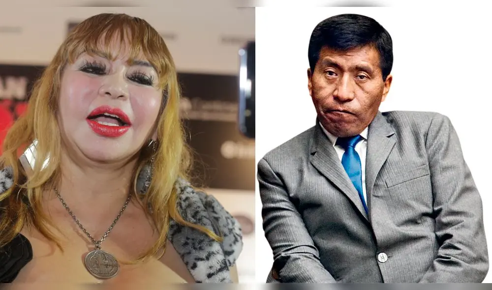 Susy Díaz se puso seria y arremetió contra Moisés Mamani tras denuncia pública