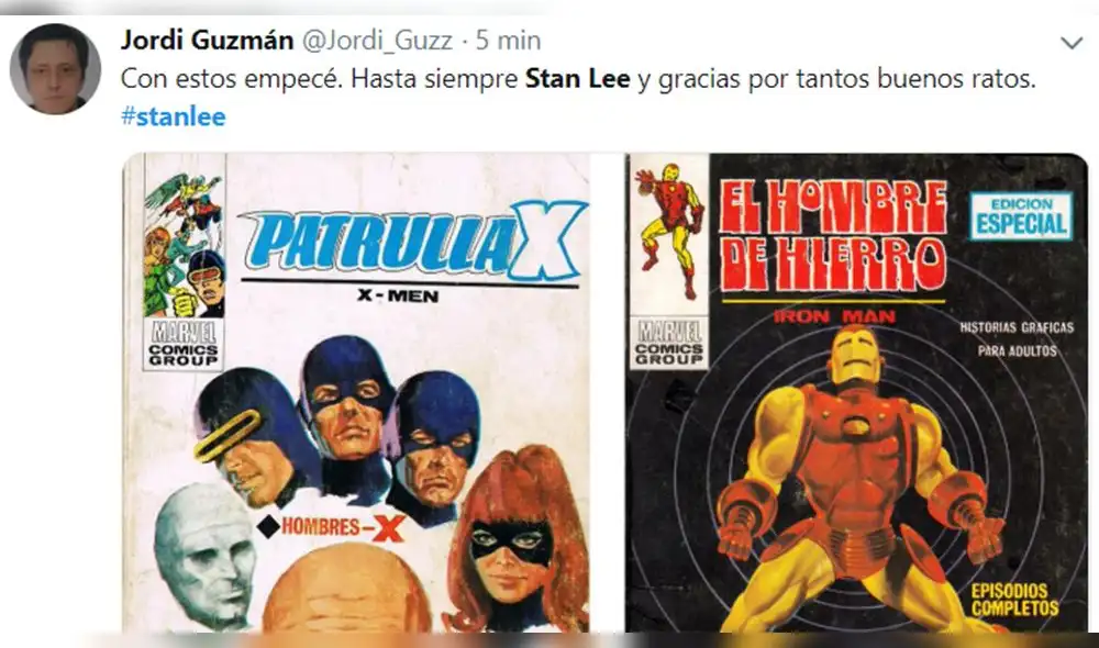 Fans reaccionan ante la muerte de Stan Lee, creador de Marvel [FOTOS]