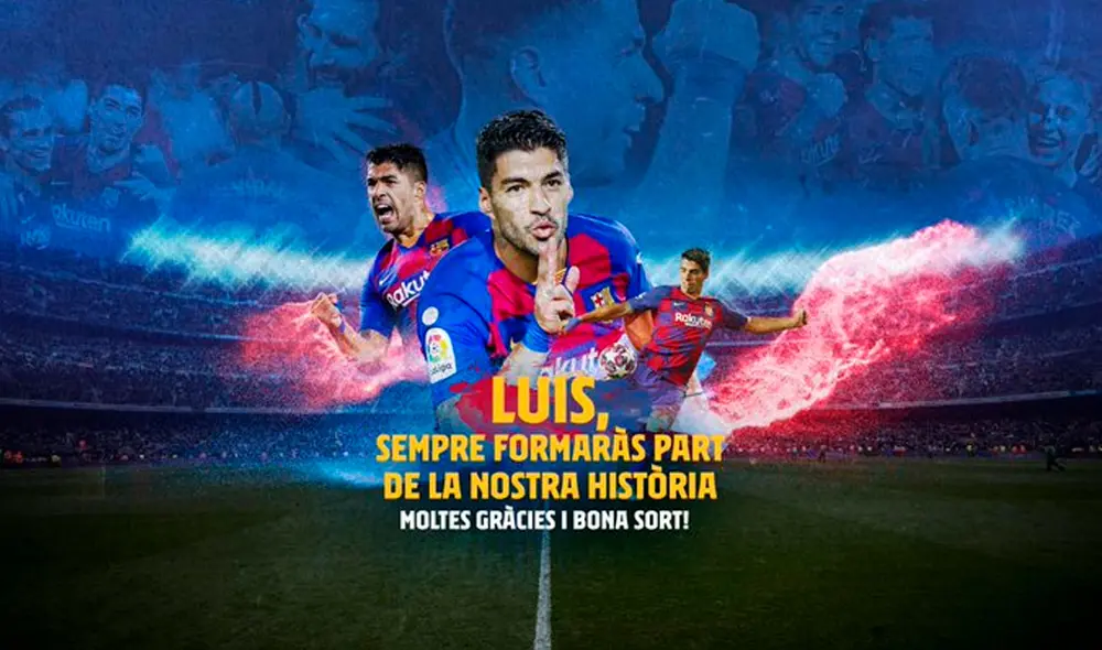 Luis Suárez se convierte en nuevo jugador del Atlético Madrid. Foto: Prensa FCB