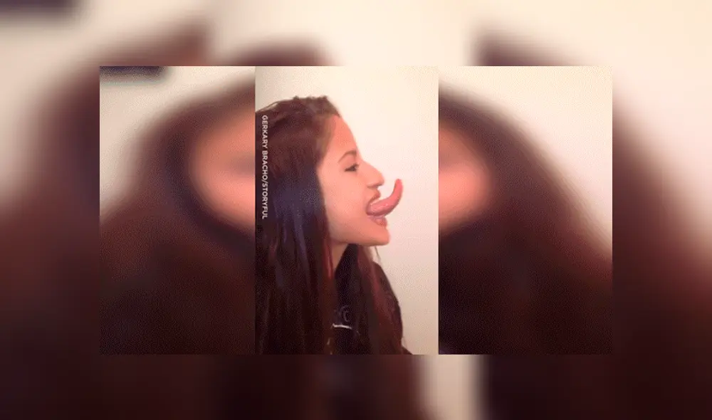 Facebook viral: Chica muestra lo larga que es su lengua y sorprende con insólito truco Facebook viral: Chica muestra lo larga que es su lengua y sorprende con insólito truco