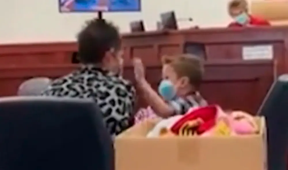 El discurso de un niño de 5 años que conmueve al mundo. Foto: Telecinco/ captura