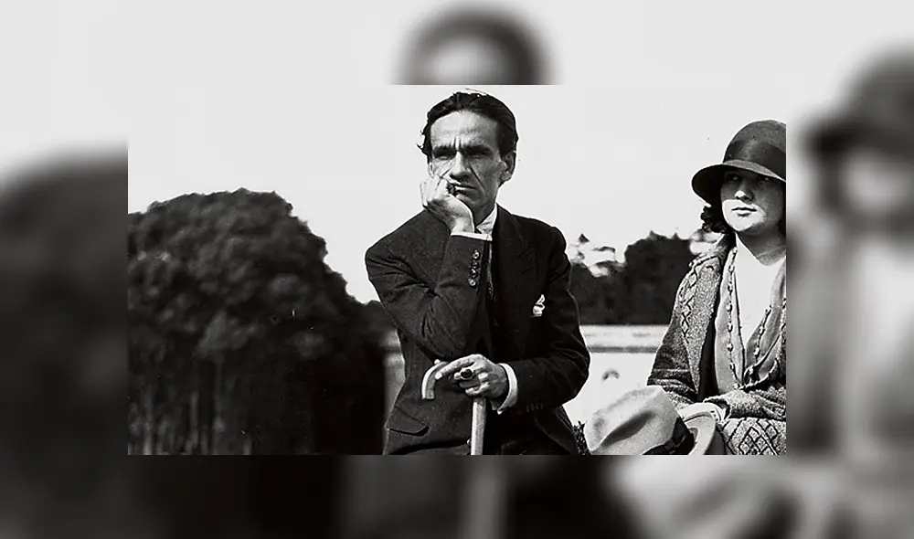 Homenaje. El poeta santiaguino César Vallejo y su esposa Georgette Marie Philippart. Homenaje. El poeta santiaguino César Vallejo y su esposa Georgette Marie Philippart.