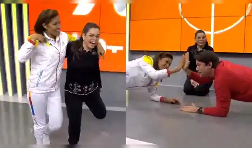 Cecilia Tait “humilla” a Milagros Leiva al darle clases de vóley