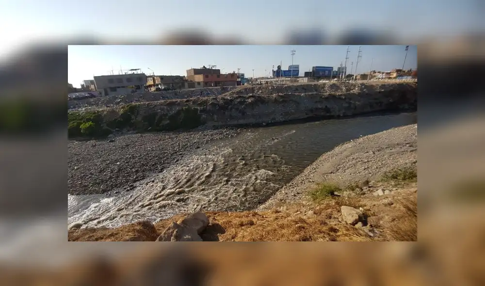 Río Rímac aún se halla contaminado en la zona urbana de Lima. Foto: URPI-GLR