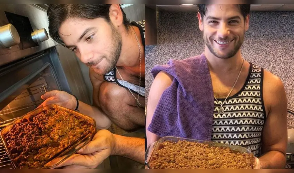 Andrés Wiese y sus habilidades en la cocina. Andrés Wiese y sus habilidades en la cocina.