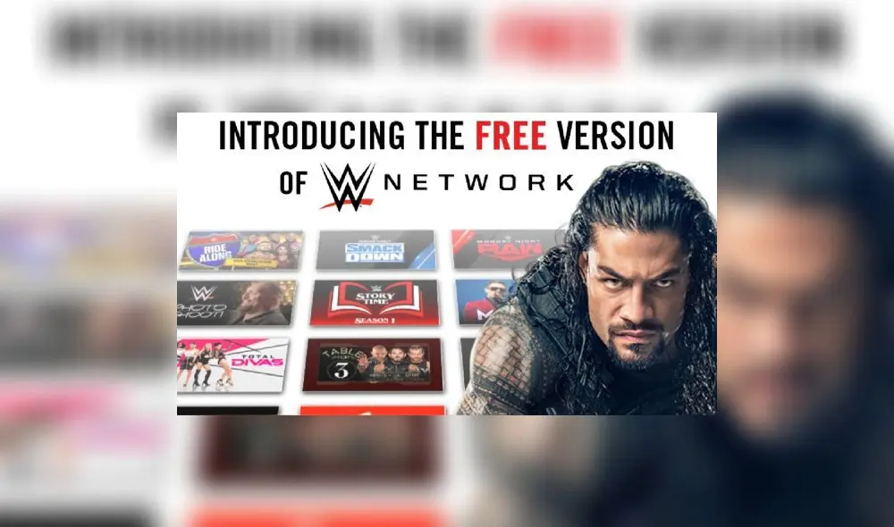 WWE presenta versión gratuita de su servicio de streaming. WWE presenta versión gratuita de su servicio de streaming.