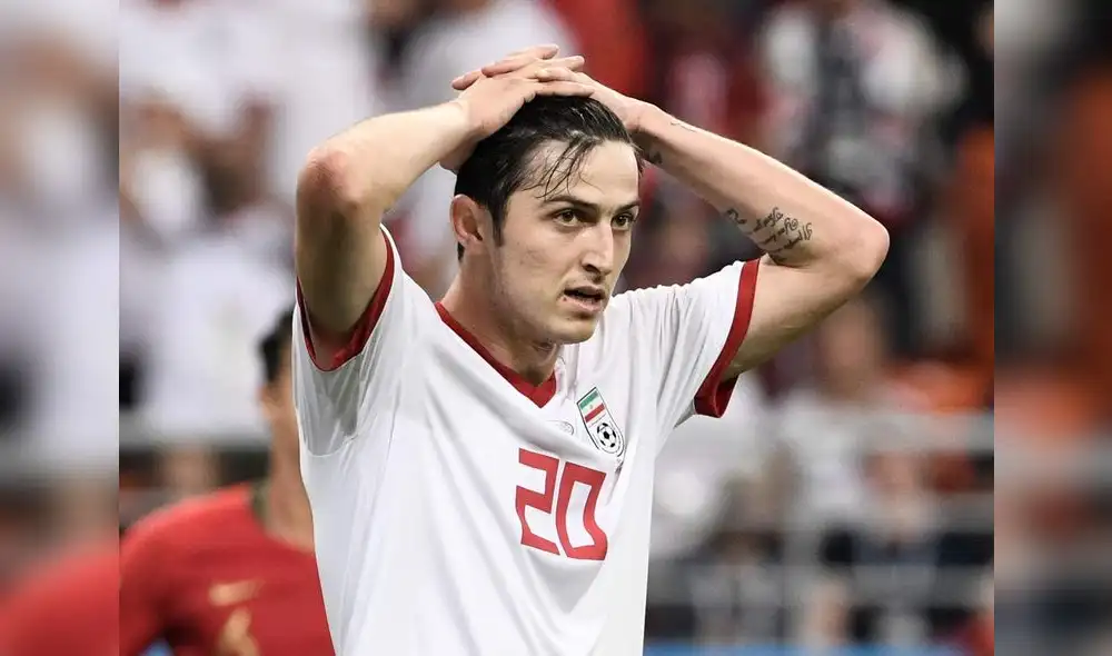 El habilidoso delantero de Irán es considerado un líder en su país. Foto: AFP