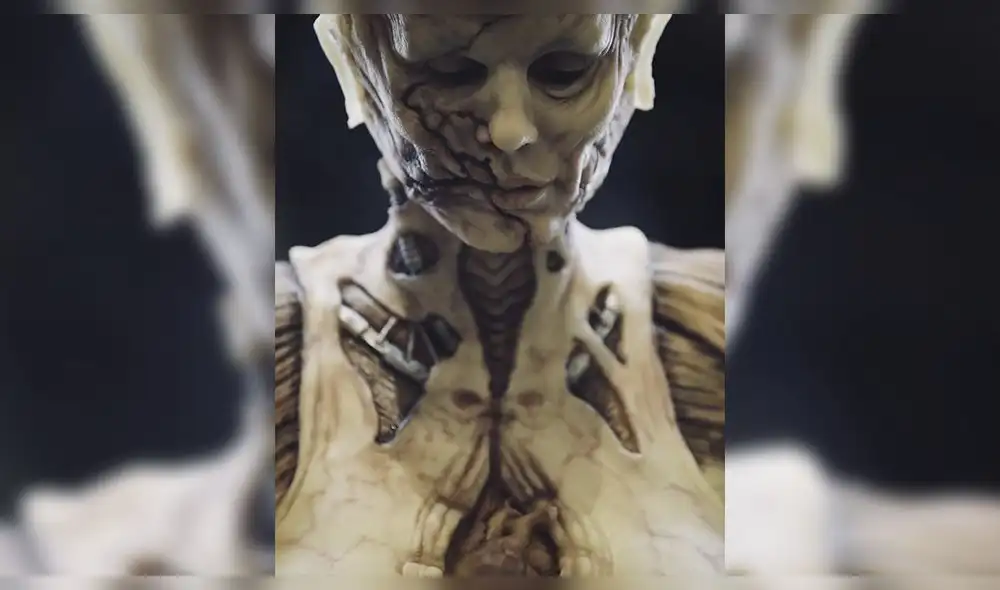 La escalofriante transformación de Heidi Klum para Halloween La escalofriante transformación de Heidi Klum para Halloween