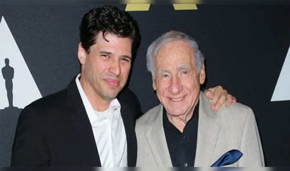 Mel Brooks y Max Brooks. Foto: difusión