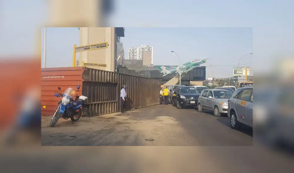 Accidente en Jesús María. Fuente: La República. Accidente en Jesús María. Fuente: La República.