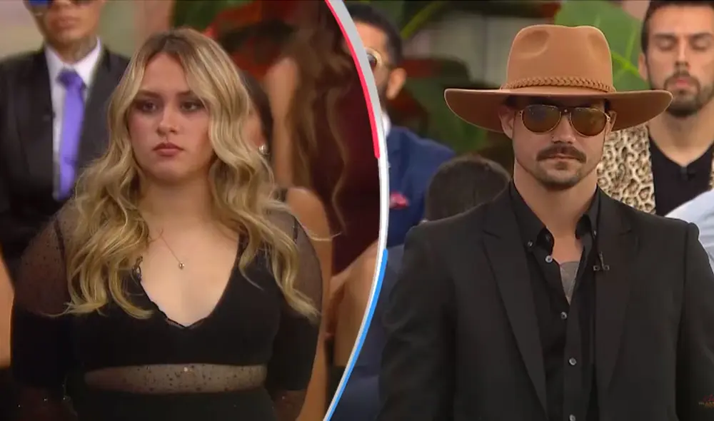 Andrés Salvatierra  y Amor Carlin fueron los más votados para irse de la casa de El poder del amor, con 6 y 4 votos respectivamente. Foto: captura El poderl del amor / YouTube