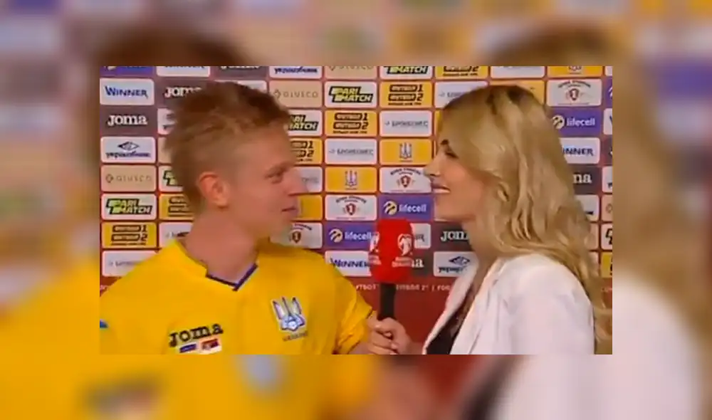 Jugador del Manchester City besa a reportera en el cuello tras entrevista [VIDEO]