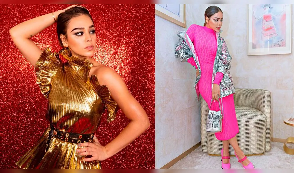 Danna Paola responde fuerte y claro a quienes la critican por su peso. Foto: instagram