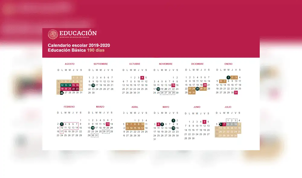 calendario escolar 2019 calendario escolar 2019