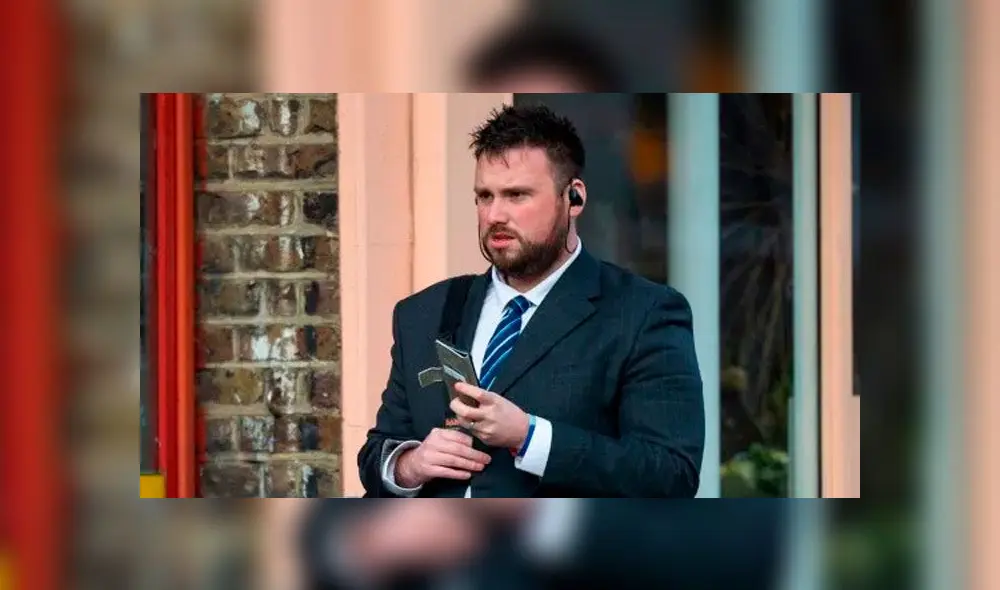 Andrew Brooks temía ser descubierto por su esposa. Fuente: SWNS.