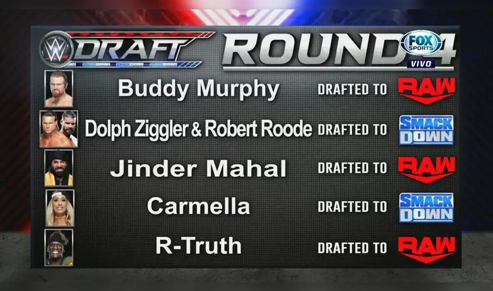 WWE Draft 2019 - Raw - SmackDown