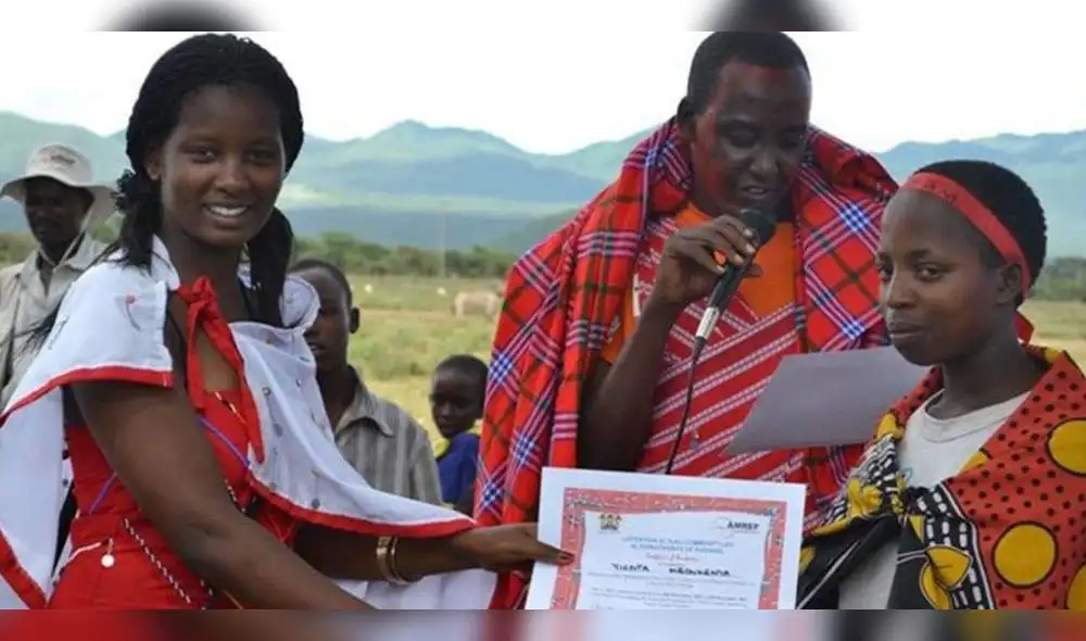 Kenia: 4 niñas dieron sus exámenes finales de graduación primaria dando a luz